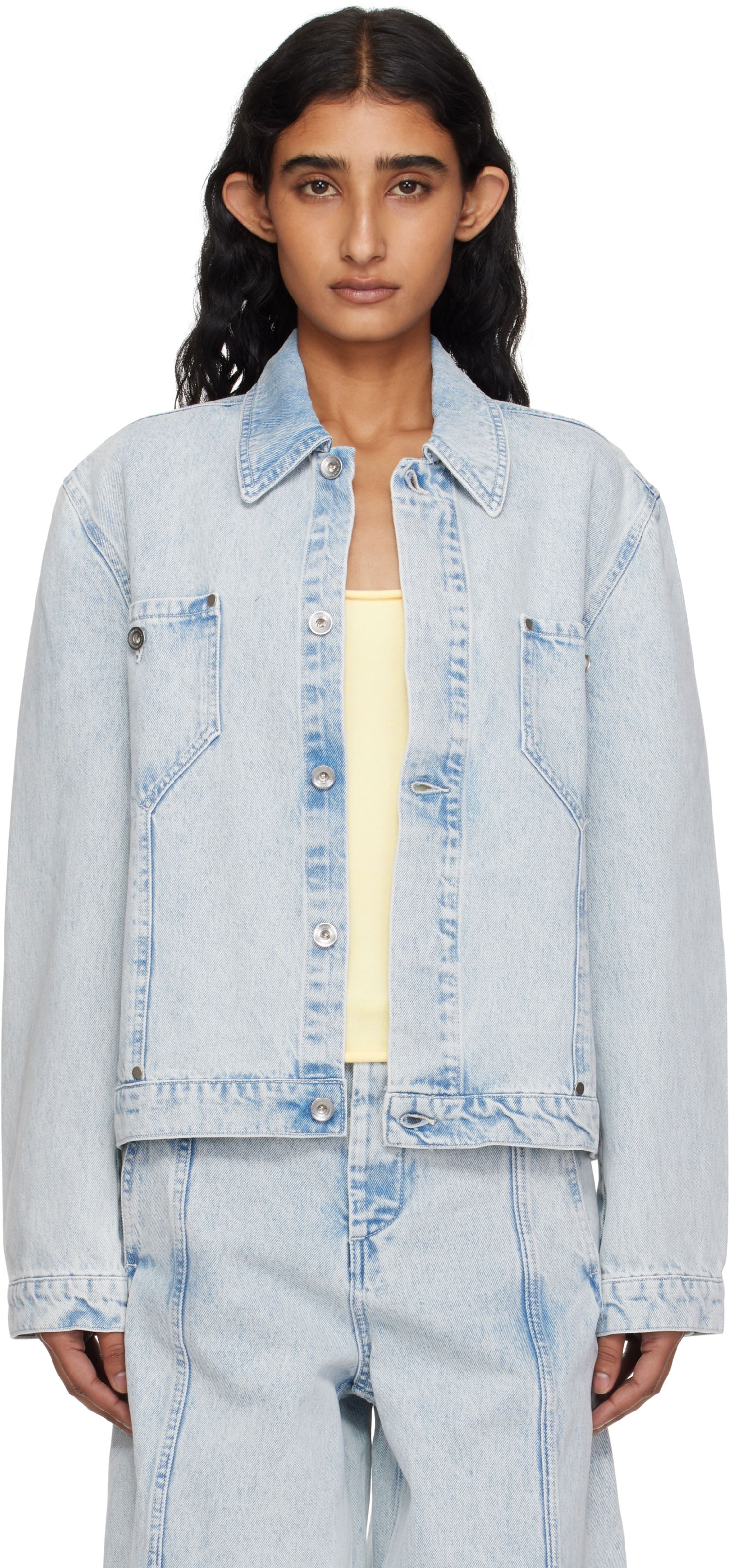 Яке YMC YMC Loft Denim Jacket Синьо | Q5YMC, 0