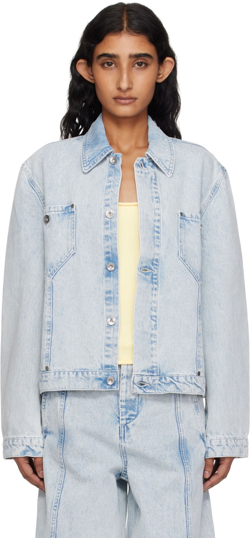 Яке YMC YMC Loft Denim Jacket Синьо | Q5YMC