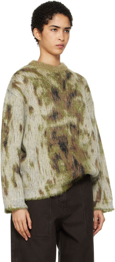 Пуловер The Attico Attico Abstract Knit Sweater Зелено | 250WCK00115 KAC001AA, 1
