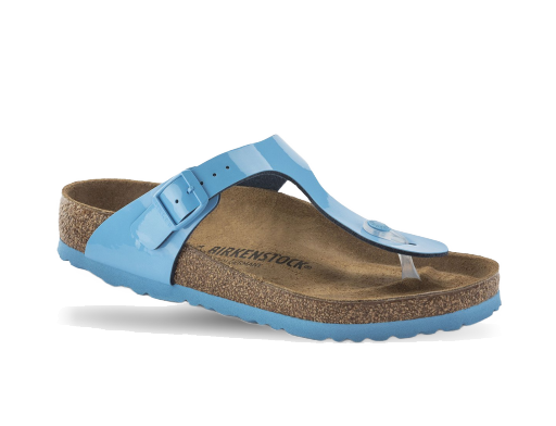 Кецове и обувки Birkenstock Gizeh Birko-Flor Синьо | 1024005