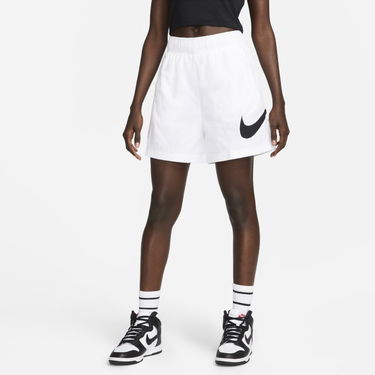 Къси панталони Nike Sportswear Essential High-Rise Woven Shorts Бяло | DM6739-100, 0
