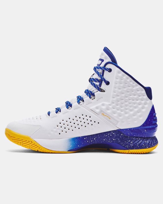 Кецове и обувки Under Armour Curry 1 Retro Dub Nation Бяло | 3024397-101, 1