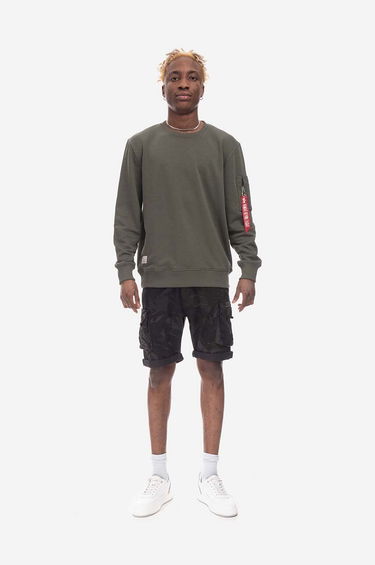 Пуловер Alpha Industries Alpha Industries UN Forces Graphic Sweatshirt Зелено | 136300.142, 4