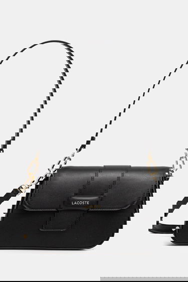 Чанта през рамо Lacoste Structured Flap Shoulder Bag Черно | NF5152AU, 0