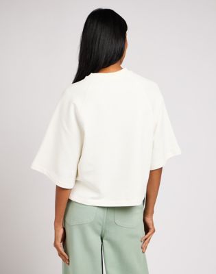 Тениска Lee Sweat Raglan Бяло | 112350752, 0