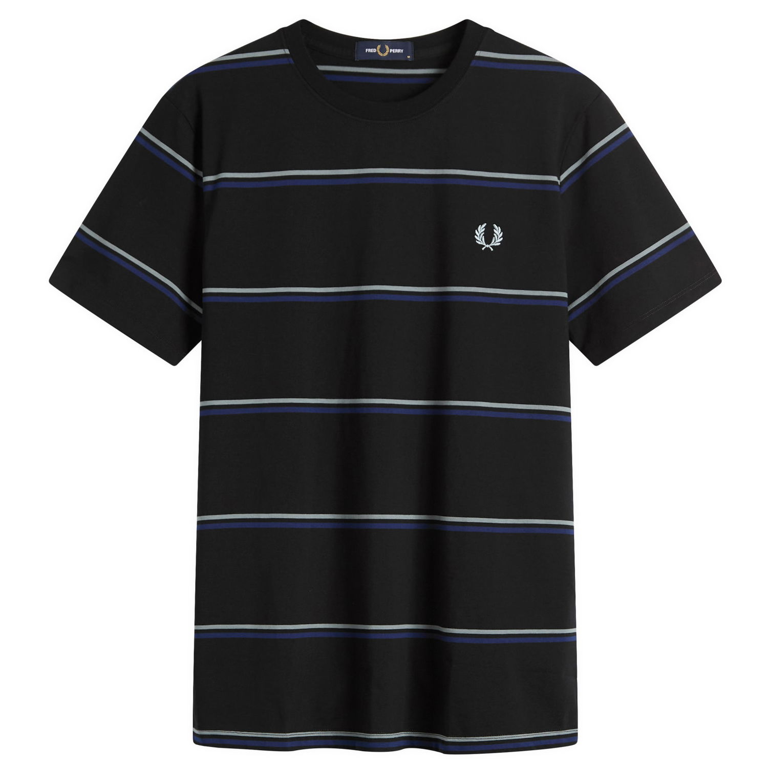 Тениска Fred Perry Fred Perry Fine Stripe T-Shirt, Size Large Черно | M1734-102, 0