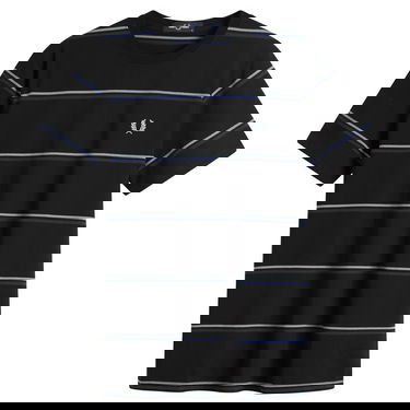 Тениска Fred Perry Fred Perry Fine Stripe T-Shirt, Size Large Черно | M1734-102, 0