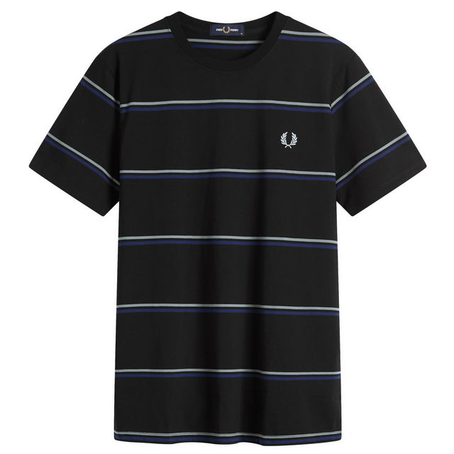 Fred Perry Fine Stripe T-Shirt, Size Large