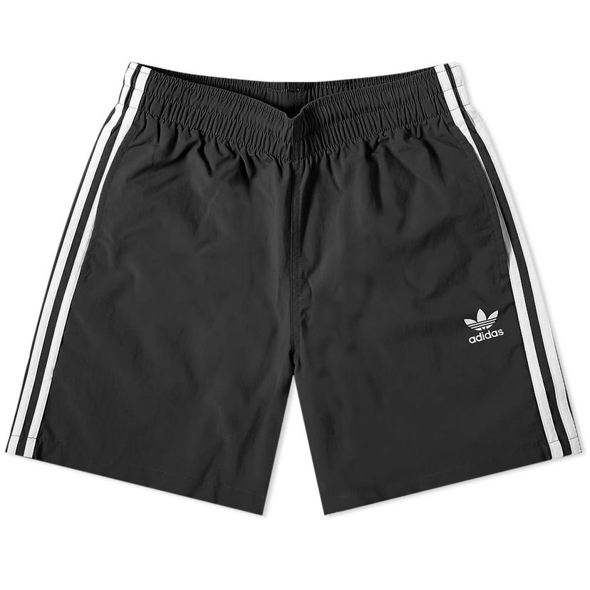 Бански adidas Originals 3 Stripe Swim Shorts Черно | GN3523