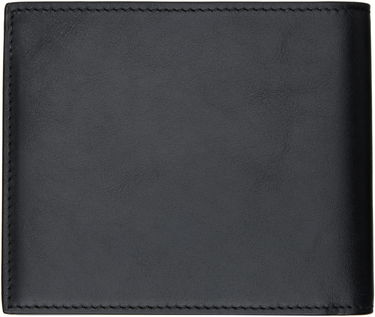 Портфейл Balenciaga Black Leather Embroidered Logo Bifold Wallet Черно | 8067512ABDN1000, 1