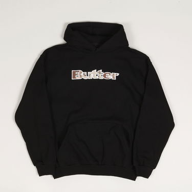 Суитчър Butter Goods Butter Goods Camo Logo Hoodie Черно | butter-goods-logo-camo-pullover-hoodie-black, 0