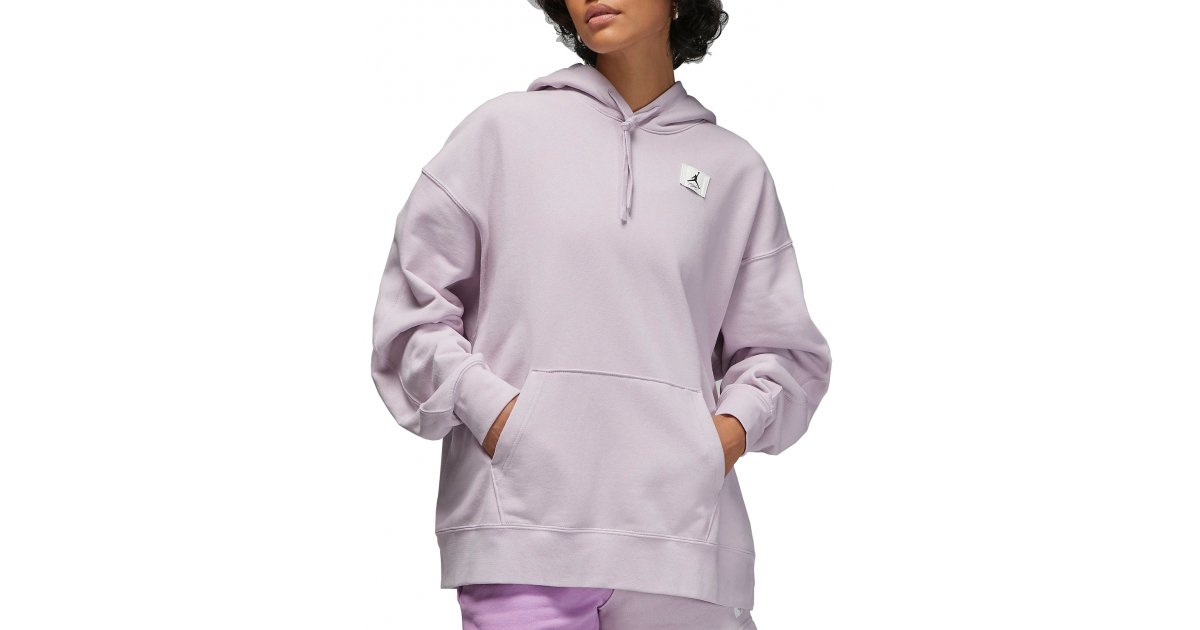 Суитчър Jordan Flight Fleece Hoodie Лилаво | dq4603-576, 1