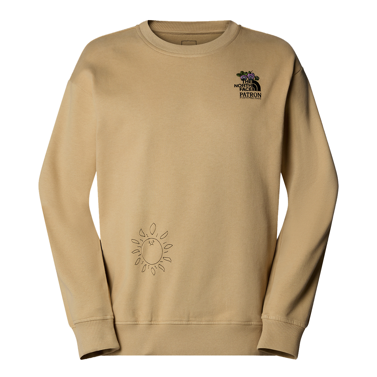 Суитчър The North Face The North Face Mountain Cleanup Sweatshirt Бежово | NF0A8C2ULK51, 0