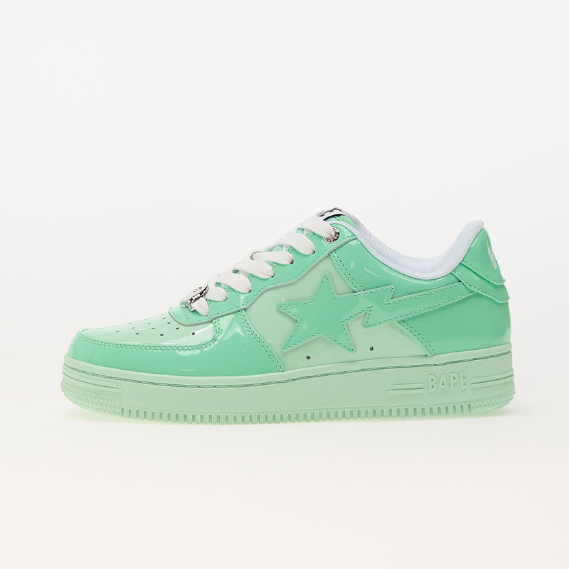 Кецове и обувки BAPE A BATHING APE Colors Bape Sta Green Зелено | 001FWJ302001L GRN