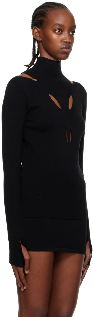 Пуловер Dion Lee Cutout Turtleneck Top Бяло | C7079P22, 4