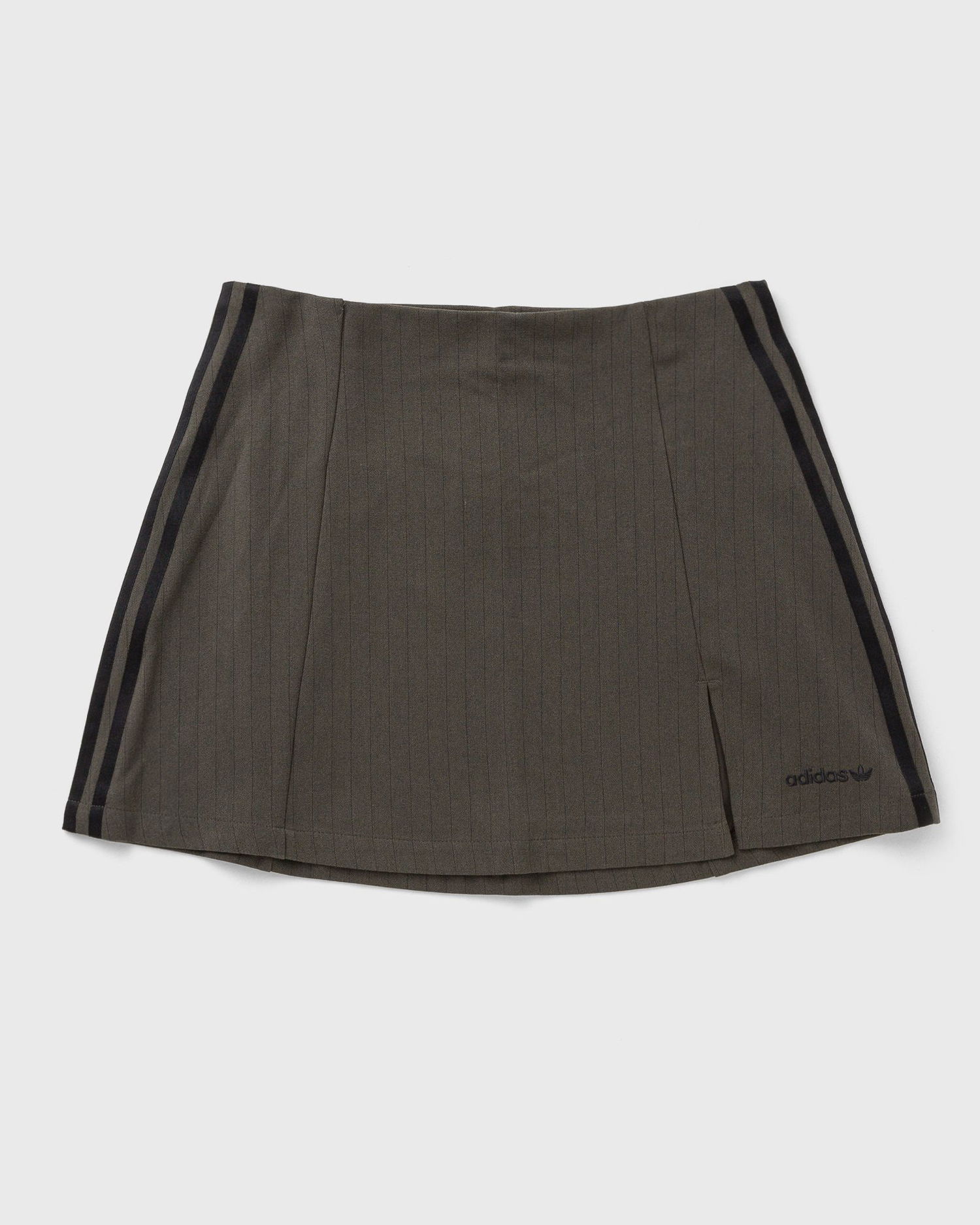 Пола adidas Originals Pinstripe Mini Skirt Зелено | JY3516, 0