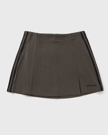 Пола adidas Originals Pinstripe Mini Skirt Зелено | JY3516, 0