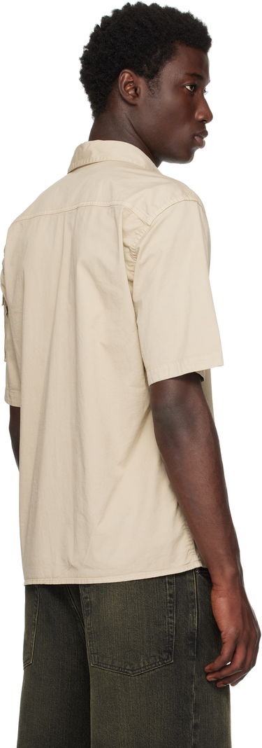 Риза Stone Island Supima Cotton Twill Stretch-TC Shirt Бежово | K2S15 1100007 S0010, 2