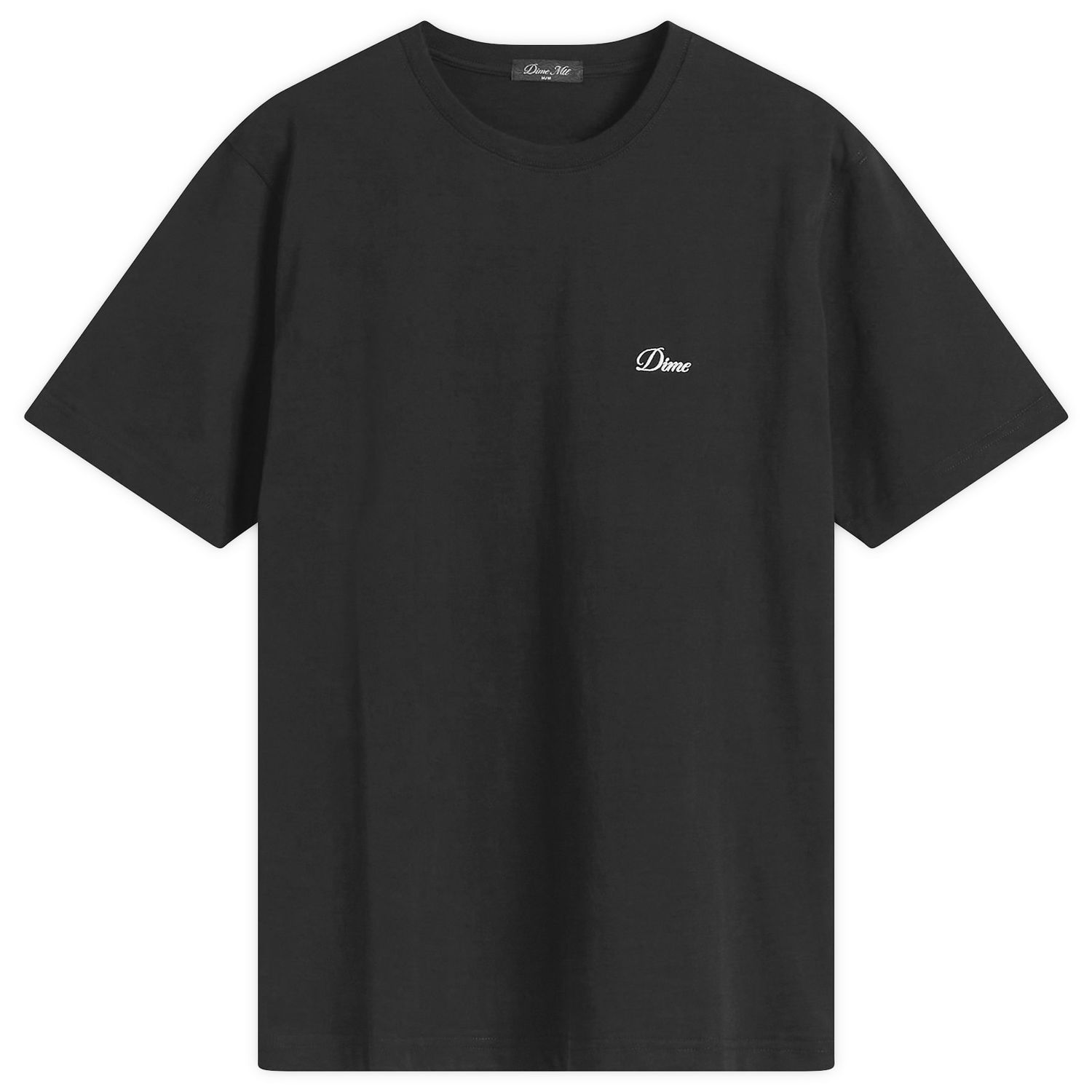 Тениска Dime Cursive Logo T-Shirt Черно | DIMEHO2547BLK, 1