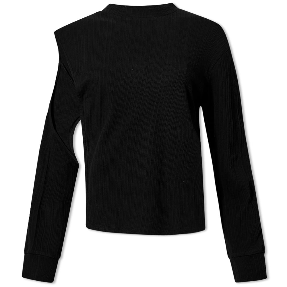 Пуловер Eckhaus Latta Slash Cutout Pullover Черно | 3033-EL-SS22-B, 0