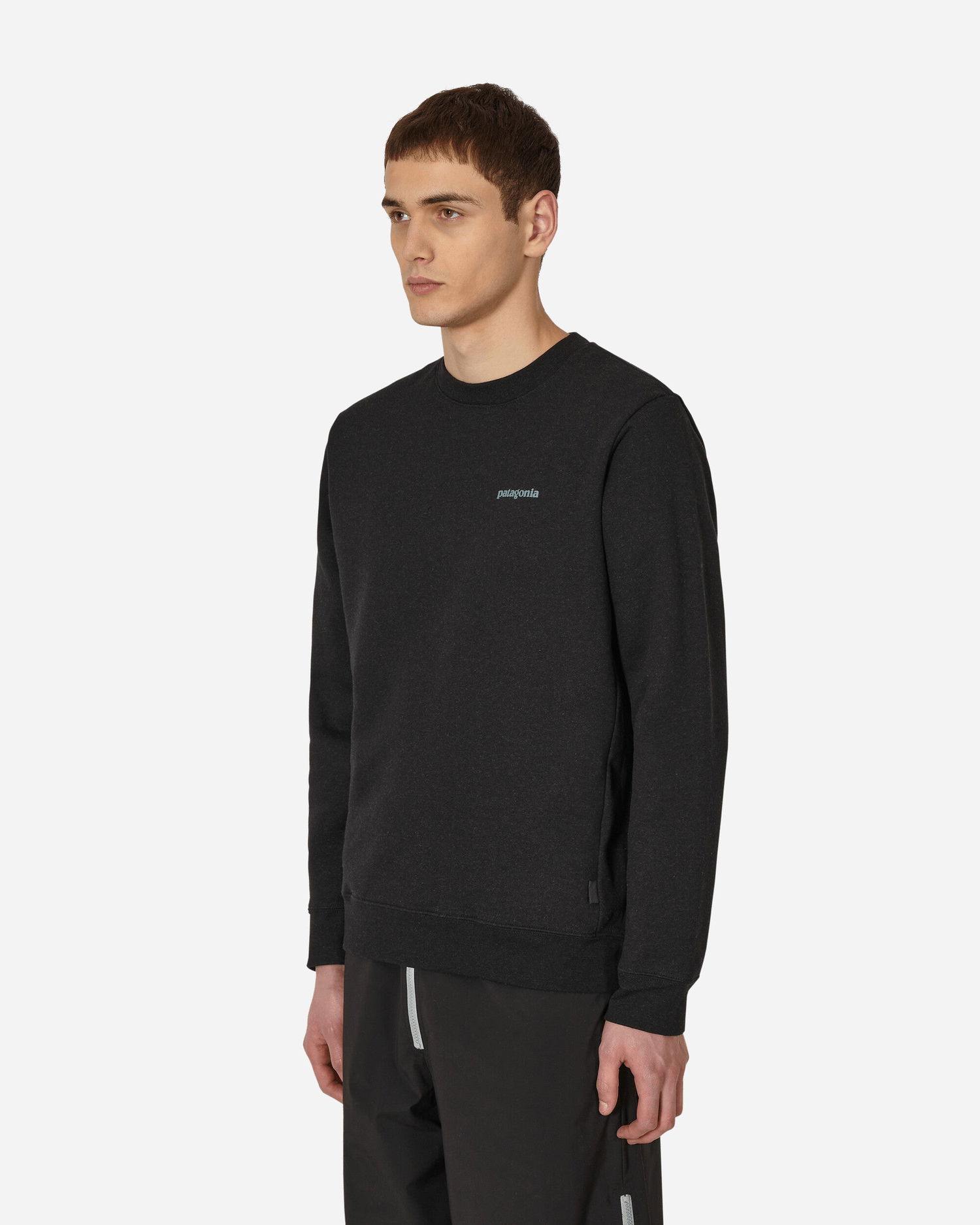 Суитчър Patagonia Fitz Roy Icon Uprisal Crewneck Sweatshirt Черно | 39667 INBK, 1