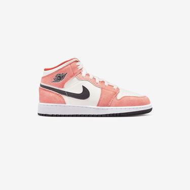Кецове и обувки Jordan Air Jordan 1 Mid "Orange Suede" GS Оранжево
 | DV1336-800, 3