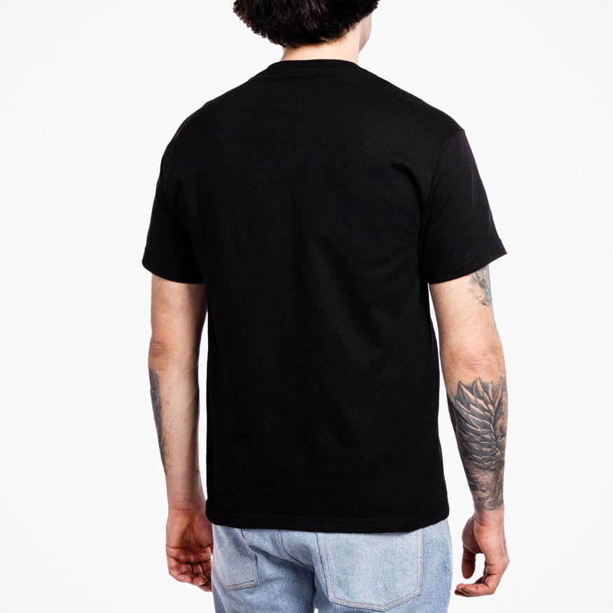 Тениска Pleasures Stretch T-Shirt Черно | P21W044-BLACK, 1