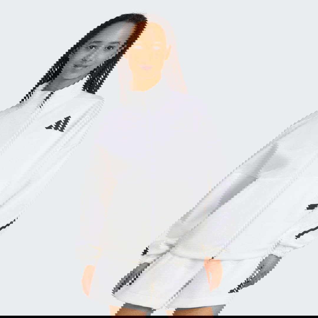 Яке adidas Performance Z.N.E. Full-Zip Jacket Бяло | JL7331, 0