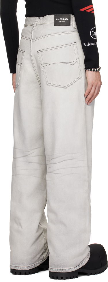 Дънки Balenciaga Balenciaga Waterproof Denim Jeans Сиво | 774196-TRW54-9800, 2