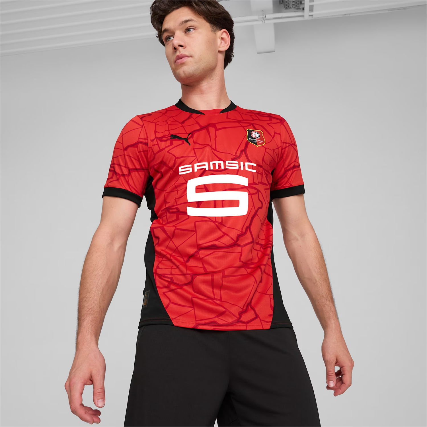 Фланелка Puma SRFC Home Jersey Replica 2024/25 Червено | 775238-01, 1