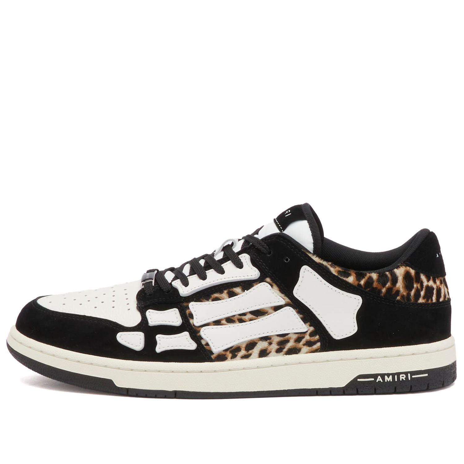 Кецове и обувки AMIRI Leopard Skel Top Low Черно | AMFOSR1057-652, 0