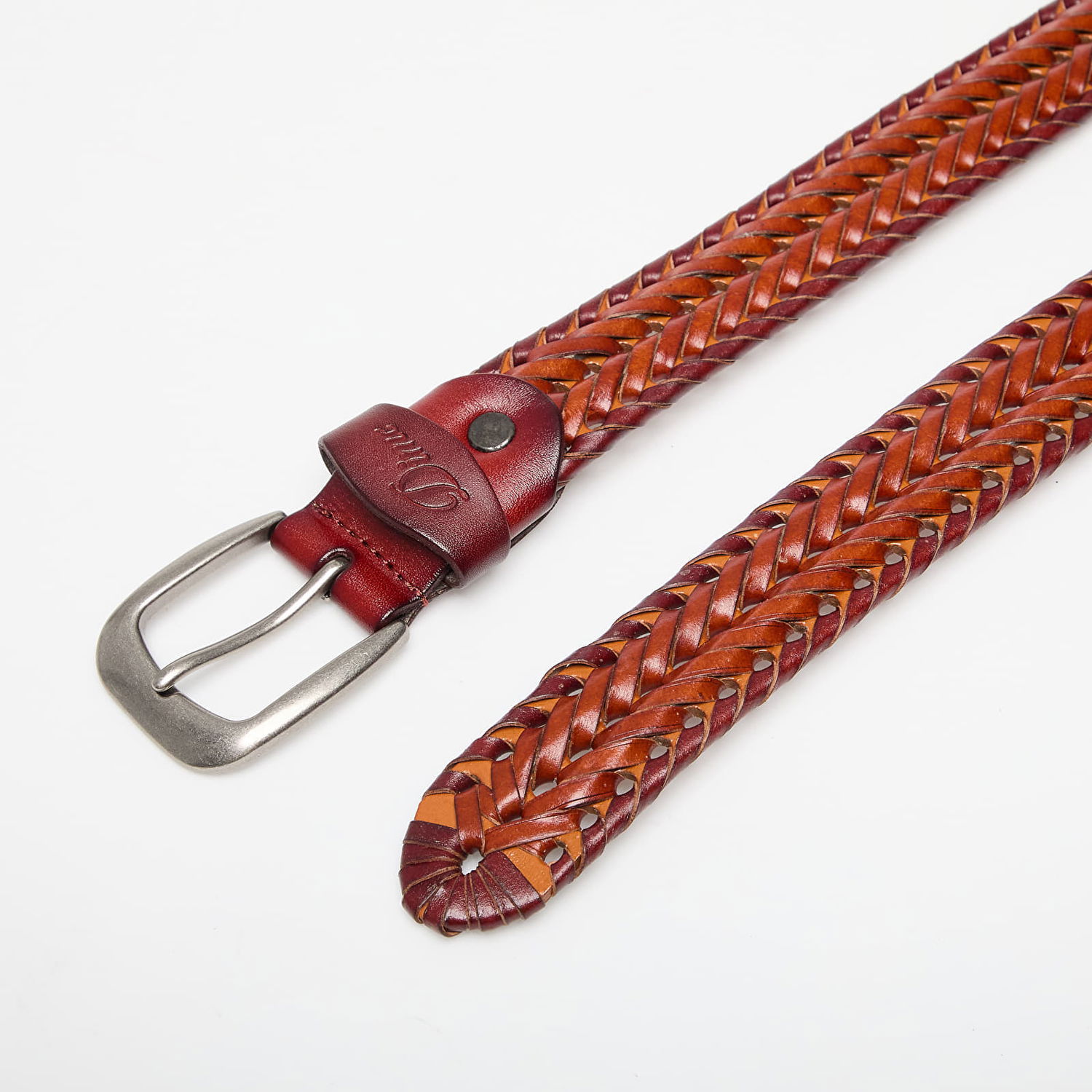 Колани Dime DIME Braided Leather Belt Кафяво | DIMEHO2433CAR, 1