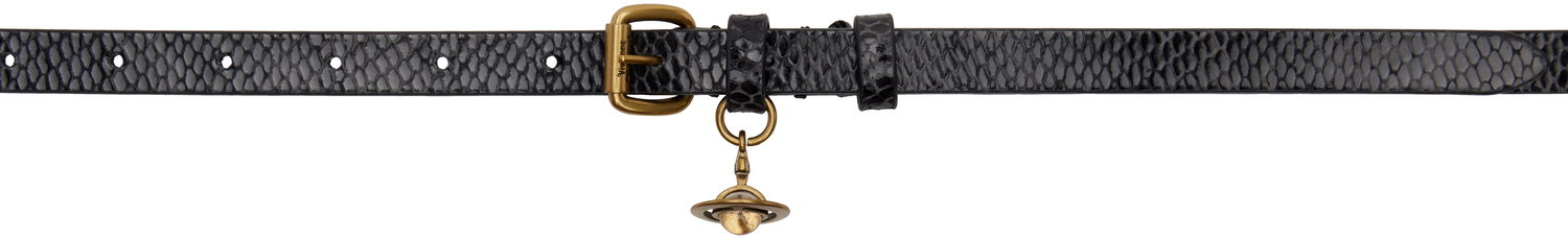 Колани Vivienne Westwood Mini Alex Charm Belt Черно | 8201007HW-L007Y-, 0