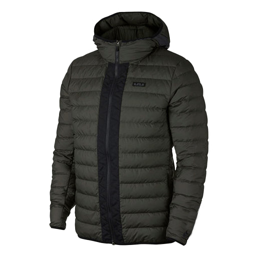 Пухо яке Nike LeBron James Hooded Down Jacket Зелено | 927217-355, 0