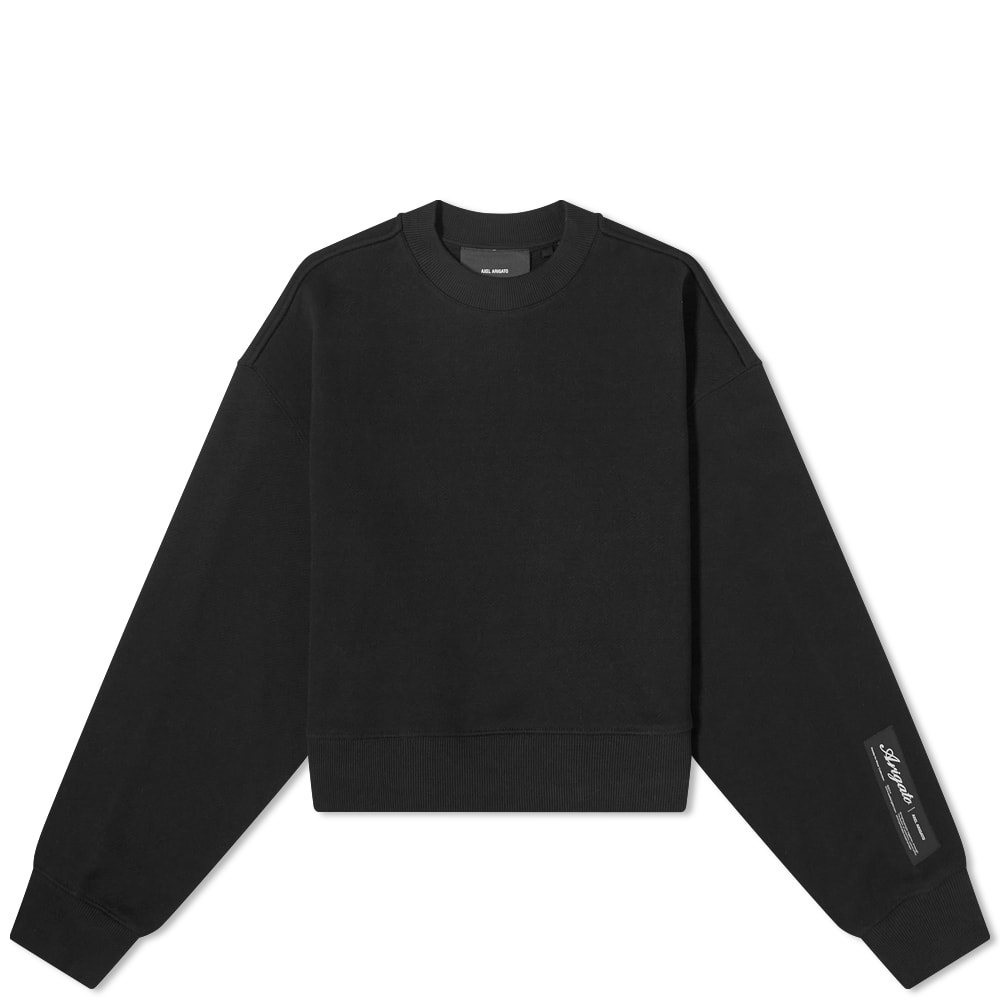 Пуловер AXEL ARIGATO Solid Sweatshirt Черно | A0560003-BLK, 0