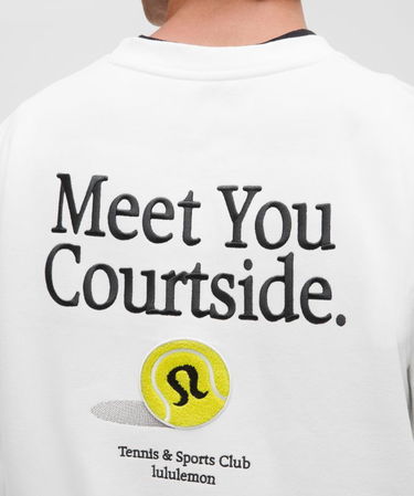Суитчър lululemon Steady State Crew Courtside Sweatshirt Бяло | prod20005615, 0