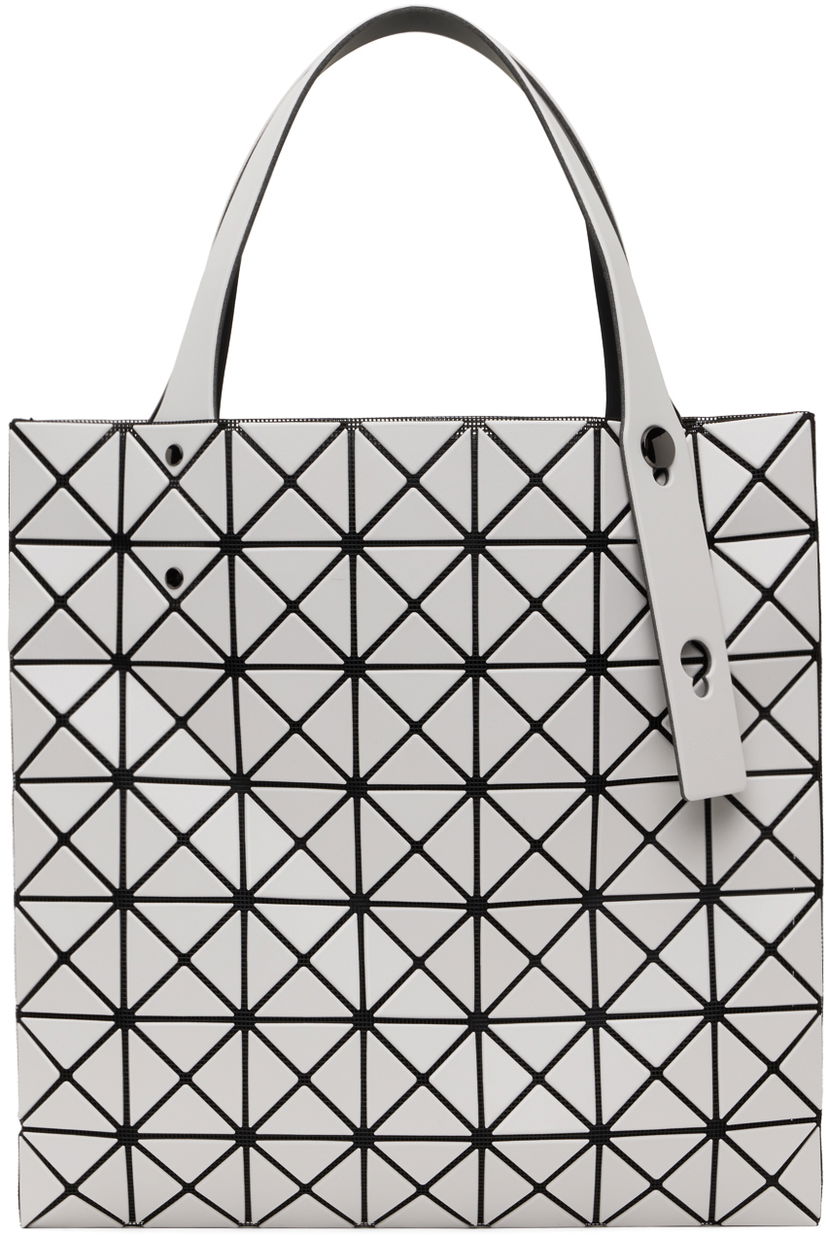 Голяма пазарска чанта BAO BAO ISSEY MIYAKE Geometric Pattern Tote Bag Сиво | BB48AG507