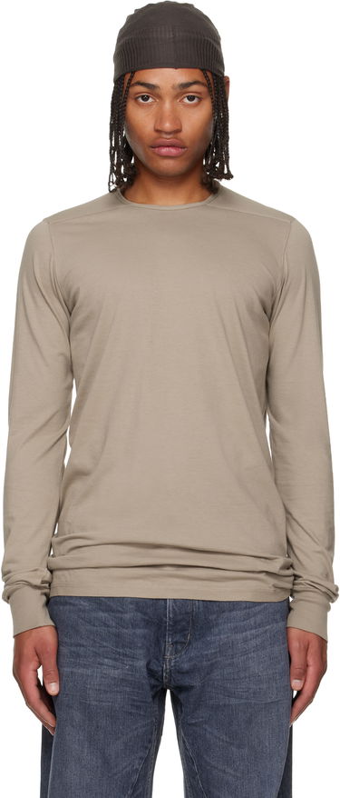 Тениска Rick Owens DRKSHDW Concordians Level LS T-shirt Бежово | DU02E7260 RN, 0