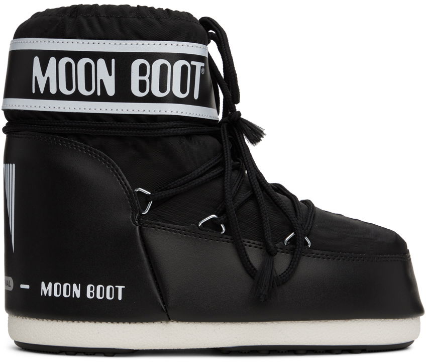 Кецове и обувки Moon Boot Black Icon Boots Черно | 14093400, 0