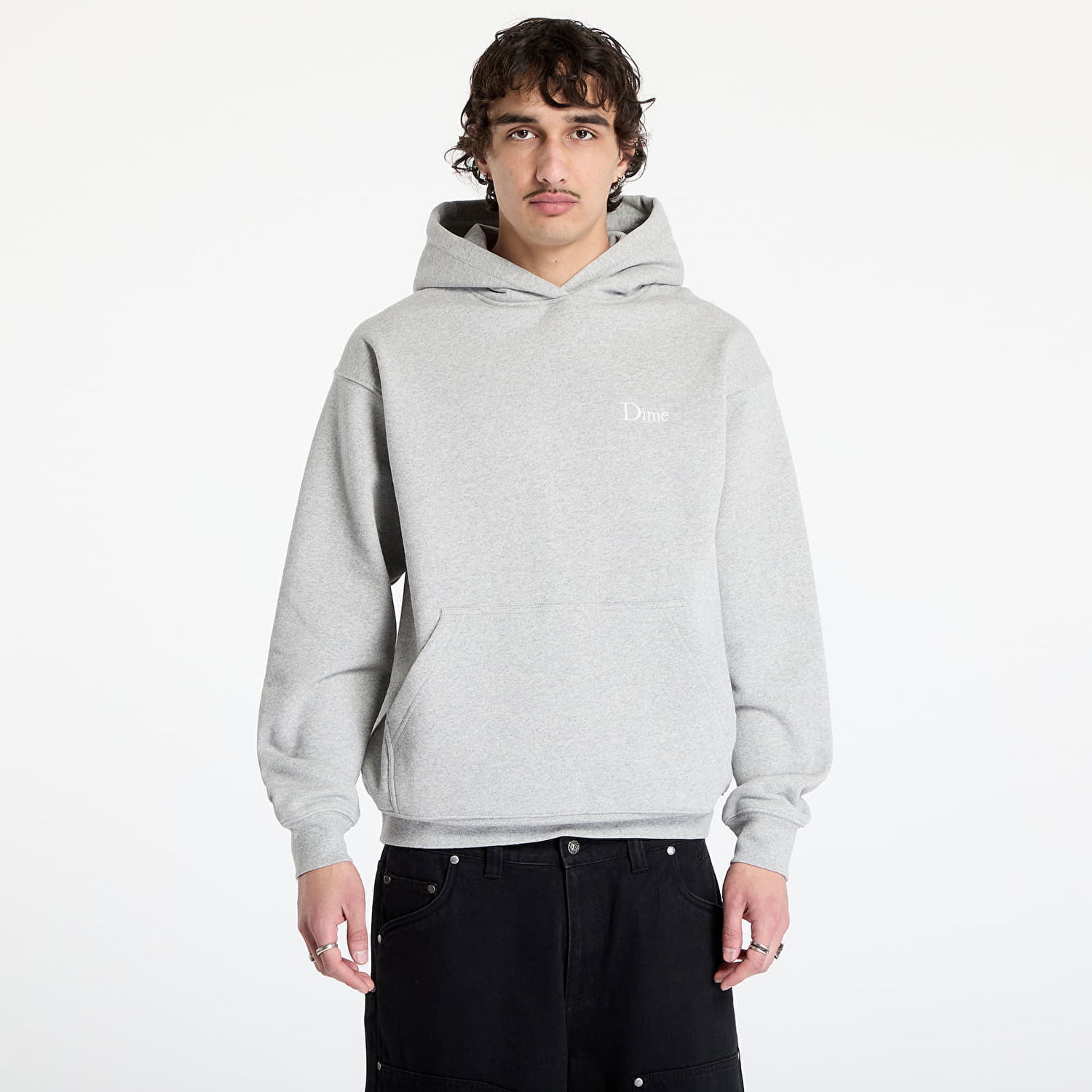 Суитчър Dime DIME Classic Small Logo Hoodie Сиво | DIME2SP2533GRY, 0