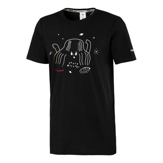 Тениска Puma TYAKASHA Crossover Graphic Short Sleeve T-Shirt Черно | 595735-01, 0
