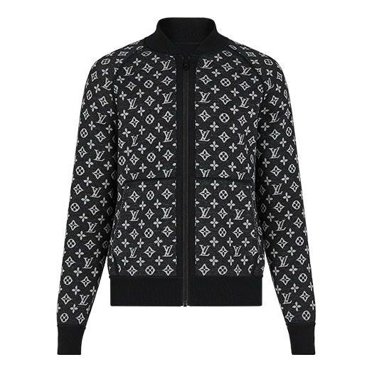 Суитчър Louis Vuitton Printing Long Sleeves Jacket Черно | 1A8HCS