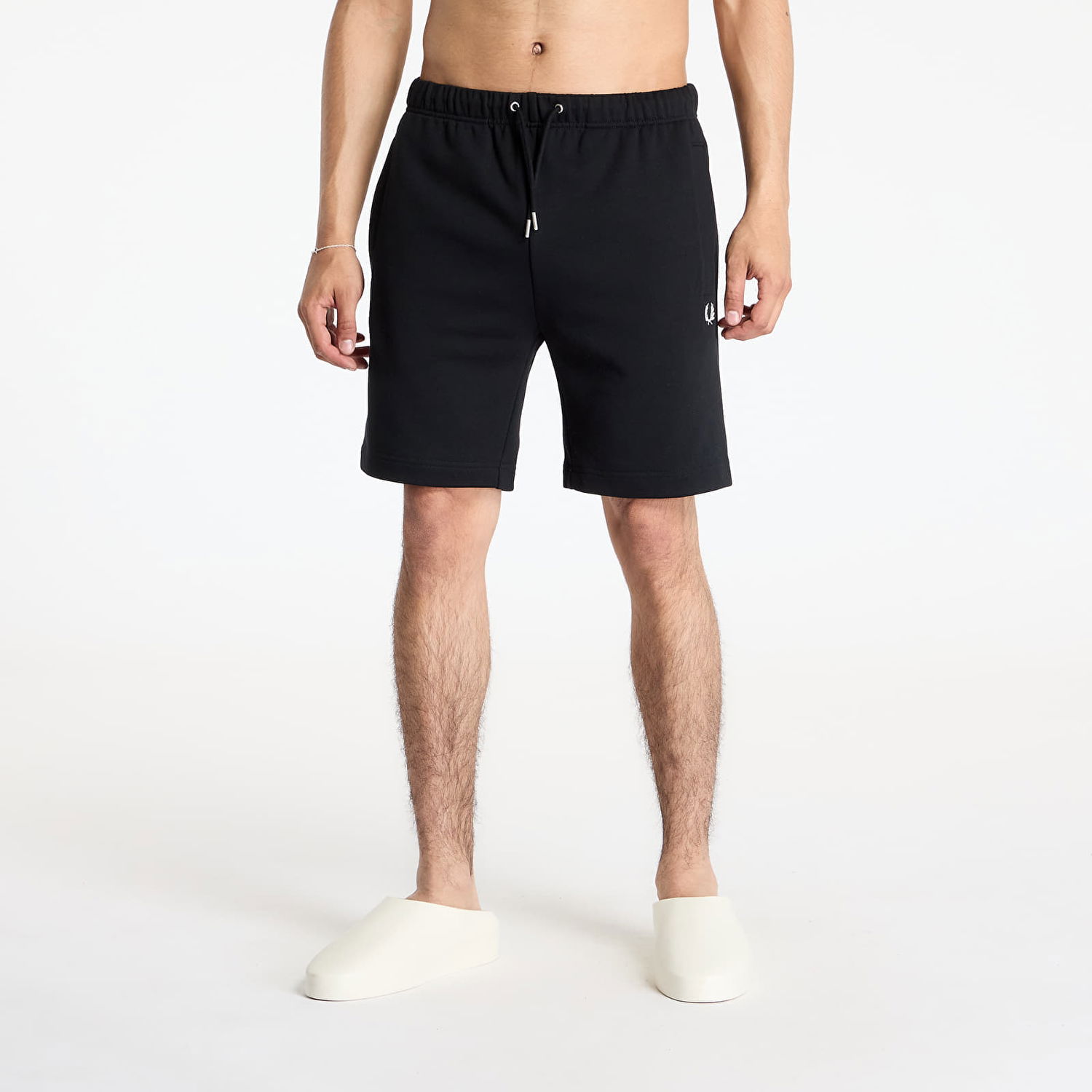 Къси панталони Fred Perry Fred Perry Classic Sweat Shorts Черно | S8505 102, 0