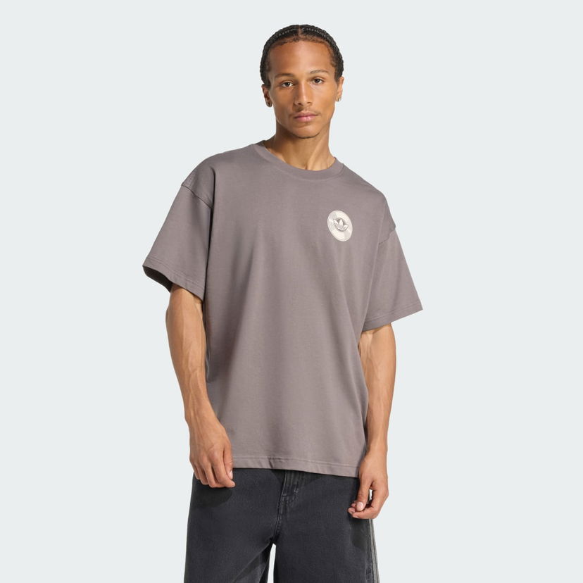 Тениска adidas Performance Street Brand T-Shirt Сиво | KR5105