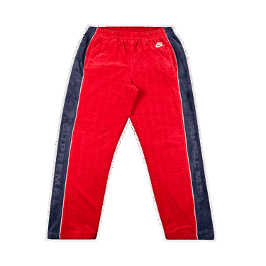 Панталони Supreme Nike x Velour Track Pant Червено | SS21P6 RED, 0