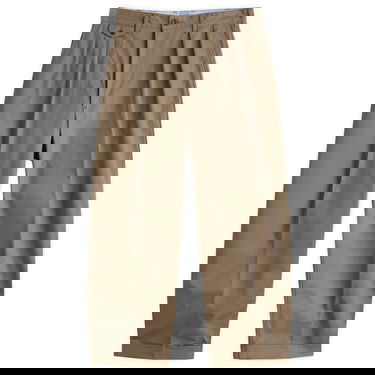 Панталони BEAMS Beams Plus 2 Pleat Chino Trousers Кафяво | 3823-0097-874-67, 1