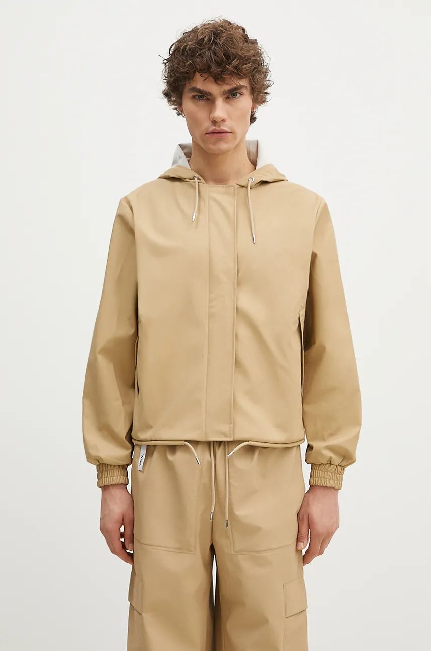 Суитчър Rains Hooded Casual Jacket Бежово | 18040, 0