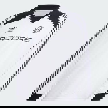 Фланелка adidas Originals Oversized Long Sleeve Jersey Бяло | IW3643, 5