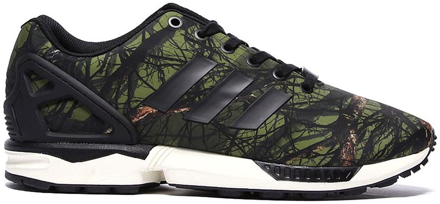 Кецове и обувки adidas Originals ZX Flux Deep Forest Camo Черно | B34139, 0