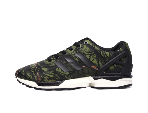 Кецове и обувки adidas Originals ZX Flux Deep Forest Camo Черно | B34139